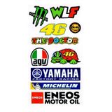 Motosiklet Yamaha Sticker Agv-46-The Doctor-Wlf