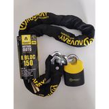 Motostart Auvray K Block 150 Motosiklet Zincir Kilit 150 cm