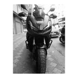 MOTOTİM MOTOR ADV 350 UYUMLU KISA KORUMA DEMİRİ / MAT SİYAH / 2023-2024-2025 - 2026