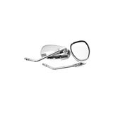 Mototurko AYNA TAKIMI 10 MM - OVAL - NIKELAJ - KROM MOTORSIKLET CUB - CG UYUMLU