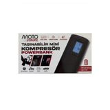 MOTOWAY Motoware Tanışabilir Mini Kompresör Powerbank