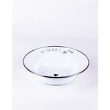 Motto Emaye Çukur Makarna ve Salata Tabağı - 0,60 x 19 x 29 cm
