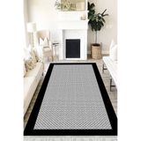 Motto Hali Bambu Dokuserisi Perla Soft Kaymaz Tabanlı Yıkanabilir Antibakteriyel Dijital Baskı Halı Yolluk, DK-5040G-PRL-180X280