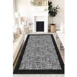 Motto Hali Bambu Dokuserisi Perla Soft Kaymaz Tabanlı Yıkanabilir Antibakteriyel Dijital Baskı Halı Yolluk, DK-5085C-PRL-120X180