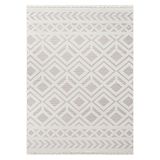 Motto Hali Bukleli Yumuşak Peluş Post Shaggy Krem Çocuk Odası Oturma Odası Salon Mutfak Halısı, 2SSL-8857A-WVN-140X200