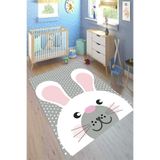 Motto Hali Cotton Şönil Kaymaz Tabanlı Yıkanabilir Antibakteriyel Dijital Baskı Çocuk Halısı, CK-10095A-CTN-160X230