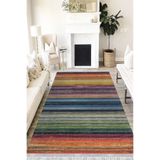Motto Hali Doku Cotton Şönil Kaymaz Tabanlı Yıkanabilir Antibakteriyel Dijital Baskı Doku Halı Yolluk, DK-5058B-CTN-140x200