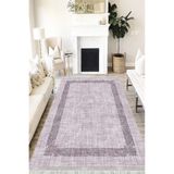 Motto Hali Doku Cotton Şönil Kaymaz Tabanlı Yıkanabilir Antibakteriyel Dijital Baskı Doku Halı Yolluk, DK-5061E-CTN-100X150