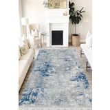 Motto Hali Doku Cotton Şönil Kaymaz Tabanlı Yıkanabilir Antibakteriyel Dijital Baskı Doku Halı Yolluk, DK-5105A-CTN-100X200