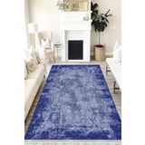 Motto Hali Doku Cotton Şönil Kaymaz Tabanlı Yıkanabilir Antibakteriyel Dijital Baskı Doku Halı Yolluk, DK-5190C-CTN-80X400