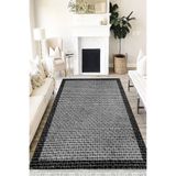 Motto Hali Doku Cotton Şönil Kaymaz Tabanlı Yıkanabilir Antibakteriyel Dijital Baskı Doku Halı Yolluk, DK-5300A-CTN-100X250