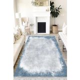 Motto Hali Doku Perla Soft Kaymaz Tabanlı Yıkanabilir Antibakteriyel Dijital Baskı Doku Halı Yolluk, DK-5043B-PRL-120X180
