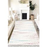 Motto Hali Doku Perla Soft Kaymaz Tabanlı Yıkanabilir Antibakteriyel Dijital Baskı Doku Halı Yolluk, DK-5162E-PRL-80X200