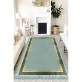 Motto Hali Doku Perla Soft Kaymaz Tabanlı Yıkanabilir Antibakteriyel Dijital Baskı Doku Halı Yolluk, DK-5181C-PRL-100X150