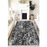 Motto Hali Doku Perla Soft Kaymaz Tabanlı Yıkanabilir Antibakteriyel Dijital Baskı Doku Halı Yolluk, DK-5193A-PRL-200X300