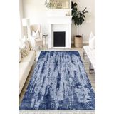 Motto Hali Doku Perla Soft Kaymaz Tabanlı Yıkanabilir Antibakteriyel Dijital Baskı Doku Halı Yolluk, DK-5213C-PRL-80X300