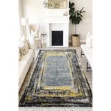 Motto Hali Doku Punto Kaymaz Dot Tabanlı Yıkanabilir Antibakteriyel Dijital Baskı Doku Halı Yolluk, DK-5203C-PNT-120X350