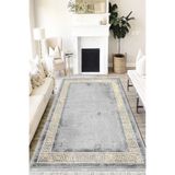 Motto Hali Doku Punto Kaymaz Dot Tabanlı Yıkanabilir Antibakteriyel Dijital Baskı Doku Halı Yolluk, DK-5235A-PNT-80X150