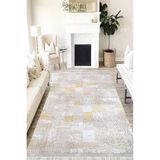 Motto Hali Doku Verona Kaymaz Deri Tabanlı Yıkanabilir Antibakteriyel Dijital Baskı Doku Halı Yolluk, DK-5054D-VRN-120X180