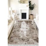 Motto Hali Doku Verona Kaymaz Deri Tabanlı Yıkanabilir Antibakteriyel Dijital Baskı Doku Halı Yolluk, DK-5078B-VRN-160X300