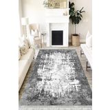 Motto Hali Doku Verona Kaymaz Deri Tabanlı Yıkanabilir Antibakteriyel Dijital Baskı Doku Halı Yolluk, DK-5079C-VRN-160X350