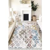 Motto Hali Doku Verona Kaymaz Deri Tabanlı Yıkanabilir Antibakteriyel Dijital Baskı Doku Halı Yolluk, DK-5101G-VRN-160X350