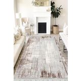 Motto Hali Doku Verona Kaymaz Deri Tabanlı Yıkanabilir Antibakteriyel Dijital Baskı Doku Halı Yolluk, DK-5158A-VRN-120X180