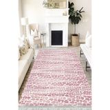 Motto Hali Doku Verona Kaymaz Deri Tabanlı Yıkanabilir Antibakteriyel Dijital Baskı Doku Halı Yolluk, DK-5162B-VRN-80X300