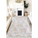 Motto Hali Doku Verona Kaymaz Deri Tabanlı Yıkanabilir Antibakteriyel Dijital Baskı Doku Halı Yolluk, DK-5167C-VRN-180X280