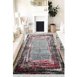 Motto Hali Doku Verona Kaymaz Deri Tabanlı Yıkanabilir Antibakteriyel Dijital Baskı Doku Halı Yolluk, DK-5203A-VRN-100X200
