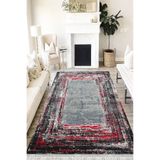 Motto Hali Doku Verona Kaymaz Deri Tabanlı Yıkanabilir Antibakteriyel Dijital Baskı Doku Halı Yolluk, DK-5203A-VRN-200X400