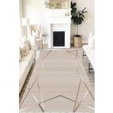 Motto Hali Doku Verona Kaymaz Deri Tabanlı Yıkanabilir Antibakteriyel Dijital Baskı Doku Halı Yolluk, DK-5209C-VRN-200X300