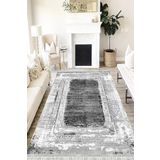 Motto Hali Doku Verona Kaymaz Deri Tabanlı Yıkanabilir Antibakteriyel Dijital Baskı Doku Halı Yolluk, DK-5239A-VRN-80X150
