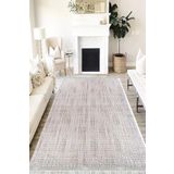 Motto Hali Doku Verona Kaymaz Deri Tabanlı Yıkanabilir Dijital Baskı Doku Halı Yolluk, DK-5034A-VRN-200X400