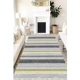 Motto Hali Doku Verona Kaymaz Deri Tabanlı Yıkanabilir Dijital Baskı Doku Halı Yolluk, DK-5056D-VRN-100X400
