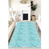 Motto Hali Doku Westa Kaymaz Tabanlı Yıkanabilir Antibakteriyel Dijital Baskı Doku Halı Kilim, DK-5031D-WST-160X230