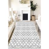 Motto Hali Doku Westa Kaymaz Tabanlı Yıkanabilir Antibakteriyel Dijital Baskı Doku Halı Kilim, DK-5041C-WST-100X300