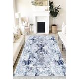 Motto Hali Doku Westa Kaymaz Tabanlı Yıkanabilir Antibakteriyel Dijital Baskı Doku Halı Kilim, DK-5088C-WST-100X200