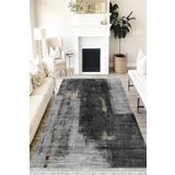 Motto Hali Doku Westa Kaymaz Tabanlı Yıkanabilir Antibakteriyel Dijital Baskı Doku Halı Kilim, DK-5090A-WST-200X300
