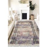 Motto Hali Doku Westa Kaymaz Tabanlı Yıkanabilir Antibakteriyel Dijital Baskı Doku Halı Kilim, DK-5091D-WST-180X280