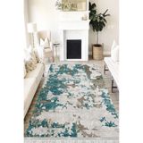 Motto Hali Doku Westa Kaymaz Tabanlı Yıkanabilir Antibakteriyel Dijital Baskı Doku Halı Kilim, DK-5101D-WST-120X350