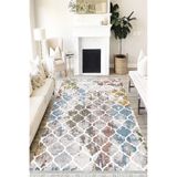 Motto Hali Doku Westa Kaymaz Tabanlı Yıkanabilir Antibakteriyel Dijital Baskı Doku Halı Kilim, DK-5101G-WST-100X250