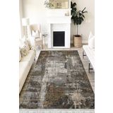 Motto Hali Doku Westa Kaymaz Tabanlı Yıkanabilir Antibakteriyel Dijital Baskı Doku Halı Kilim, DK-5161B-WST-180X300