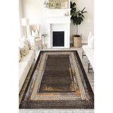 Motto Hali Doku Westa Kaymaz Tabanlı Yıkanabilir Antibakteriyel Dijital Baskı Doku Halı Kilim, DK-5205A-WST-50X80