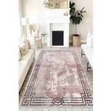Motto Hali Doku Westa Kaymaz Tabanlı Yıkanabilir Antibakteriyel Dijital Baskı Doku Halı Kilim, DK-5207B-WST-100X150