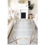 Motto Hali Doku Westa Kaymaz Tabanlı Yıkanabilir Antibakteriyel Dijital Baskı Doku Halı Kilim, DK-5209F-WST-200X300