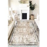 Motto Hali Doku Westa Kaymaz Tabanlı Yıkanabilir Antibakteriyel Dijital Baskı Doku Halı Kilim, DK-5240B-WST-200X300