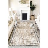 Motto Hali Doku Westa Kaymaz Tabanlı Yıkanabilir Antibakteriyel Dijital Baskı Doku Halı Kilim, DK-5240B-WST-80X150