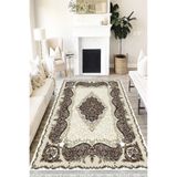 Motto Hali Floral Eko Punto Kaymaz Tabanlı Yıkanabilir Antibakteriyel Dijital Baskı Halı Yolluk, FL-2097A-EKOPNT-80X300