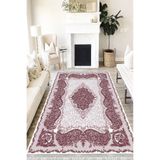 Motto Hali Floral Verona Kaymaz Deri Tabanlı Yıkanabilir Antibakteriyel Dijital Baskı Halı Yolluk, FL-2097B-VRN-160X230